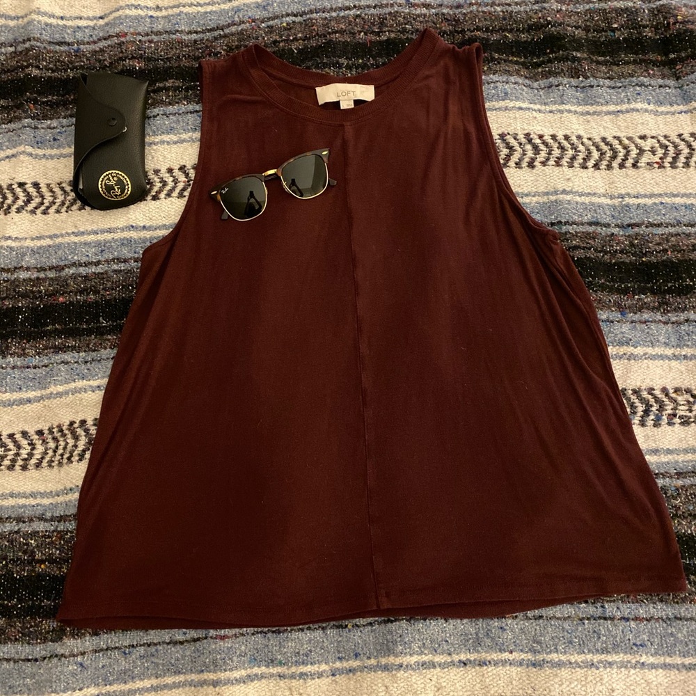 Maroon Tank Top